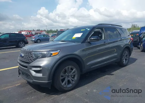 2022 Ford Explorer Xlt из США, поврежденный, VIN 1FMSK7DH2NGC467